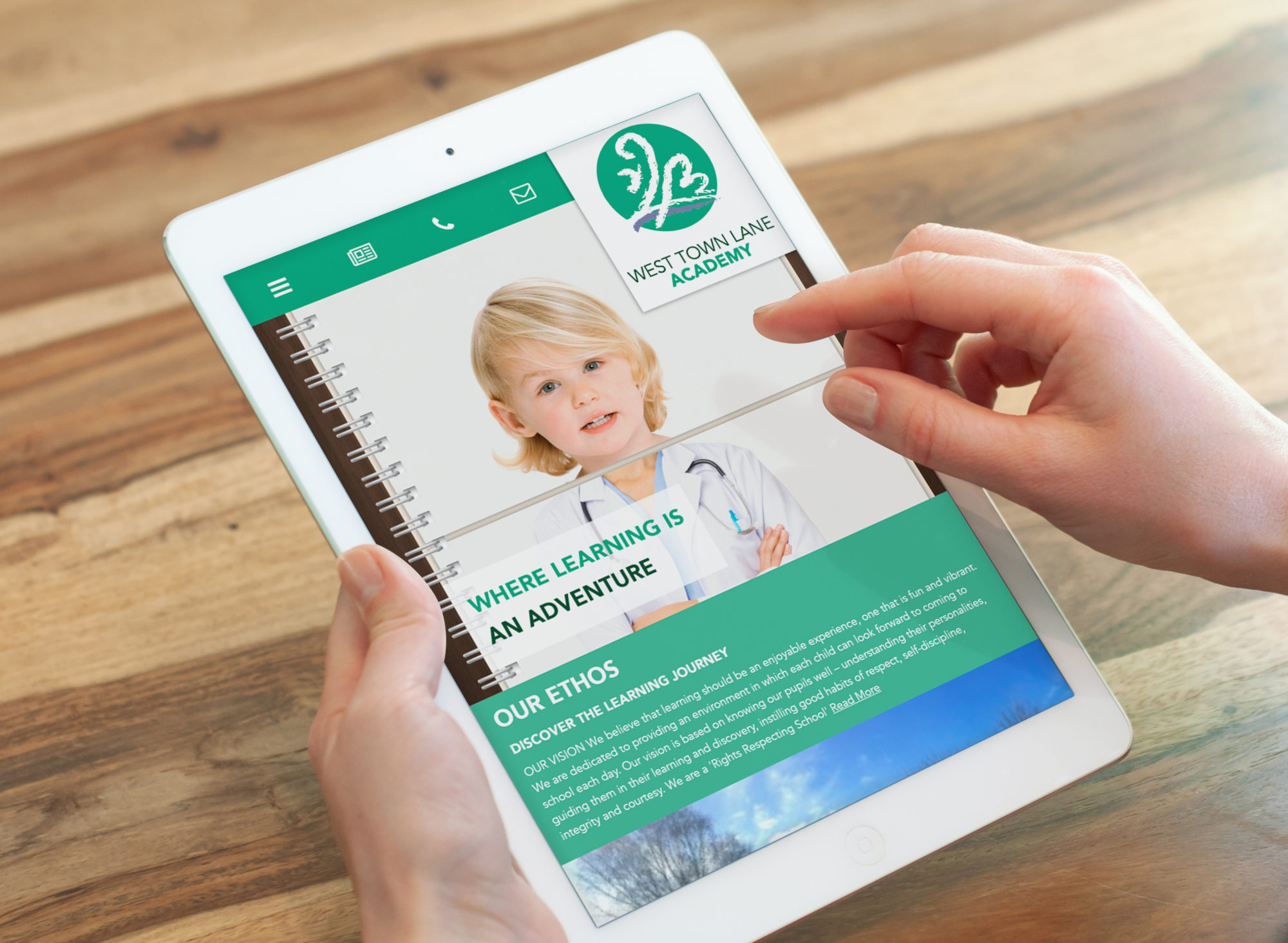 Craft Insurance Website WTL ipad mockup - Craft Insurance Website