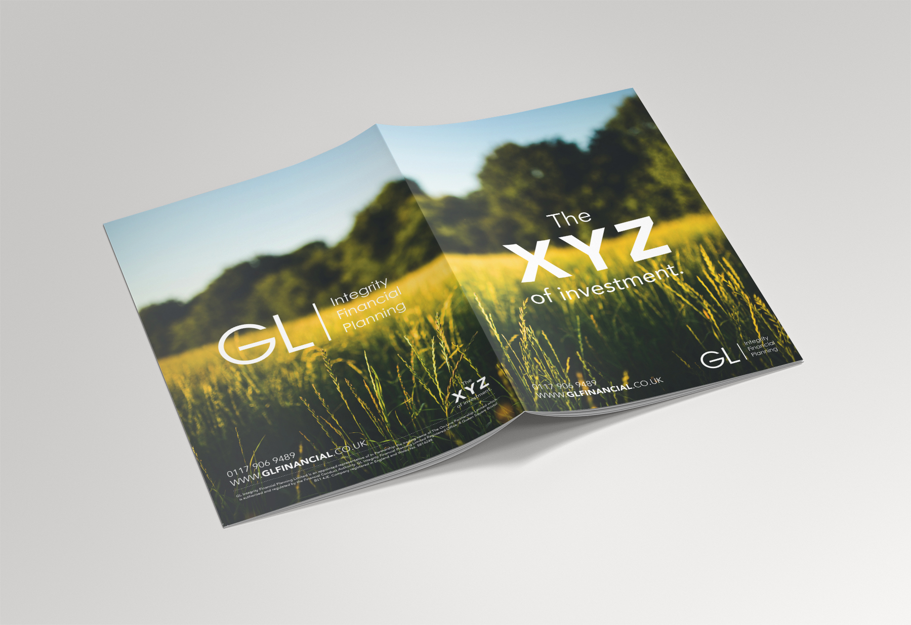 GL Financial Integrity Support focussed communications GL Brochure Mockup - GL Financial Integrity Support focussed communications