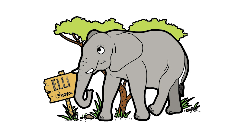 Nova Primary School Stationery Nova Elephant - Nova Primary School Stationery