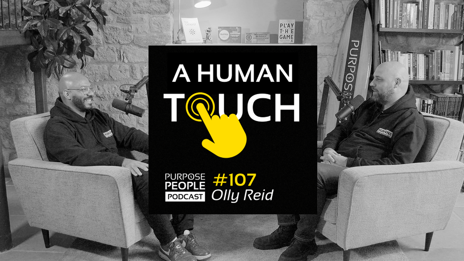 #107 Olly Reid - A Hum4n Touch THUMB 16-9 BW