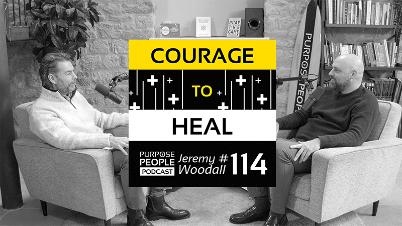 #114 Jeremy Woodall - COURAGE TO HEAL - BW