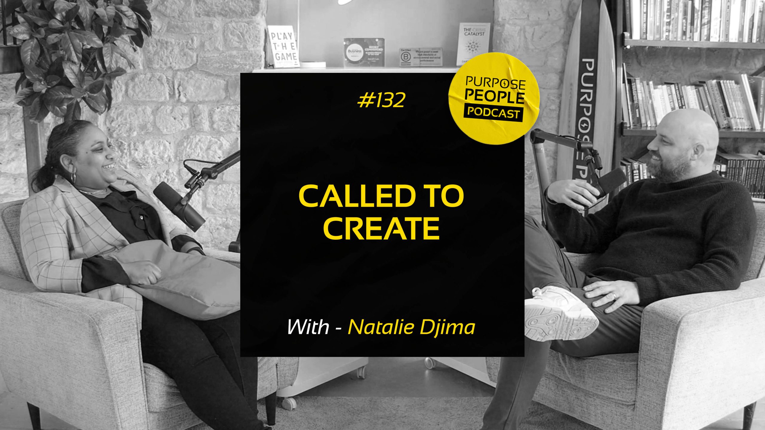 PPP - #132 Natalia Djima - Called To Create - 16-9 BW copy
