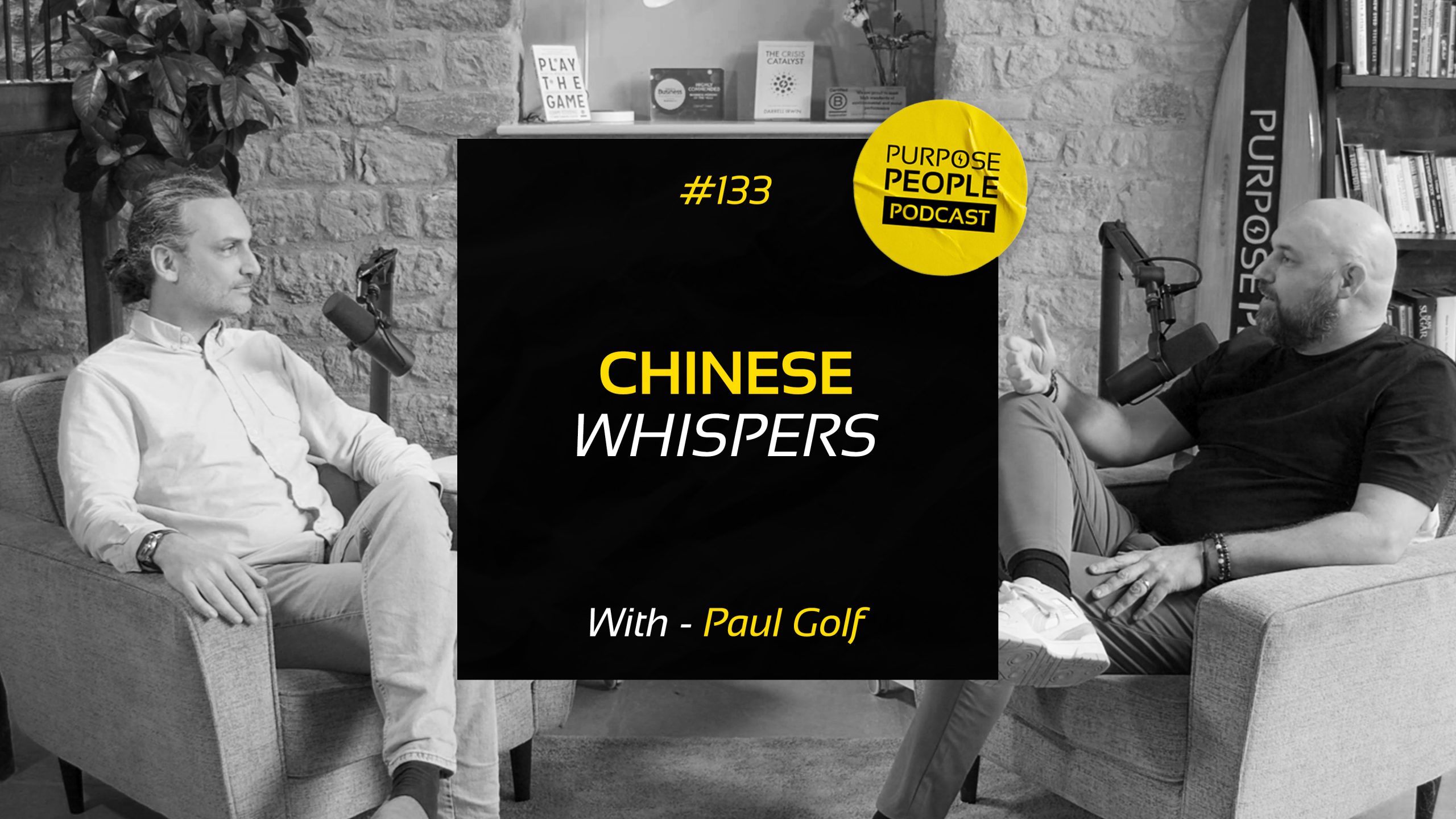 PPP - #133 Paul Golf - Chinese Whispers - 16-9 BW copy