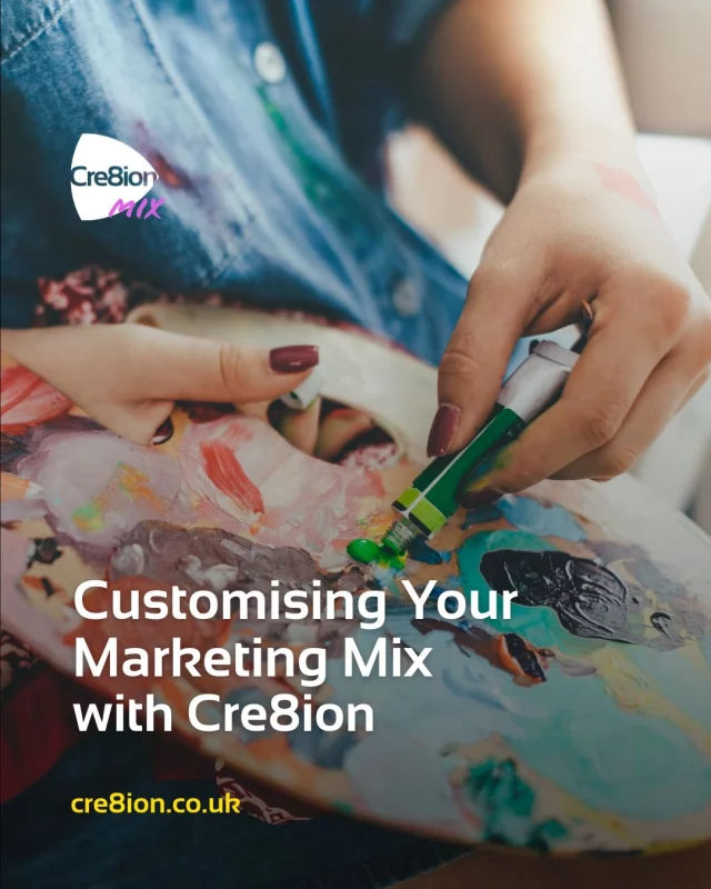 Be the master of your marketing palette with Cre8ion Mix! 🎨 

With Cre8ion’s Mix Subscriptions, you pick & choose the marketing support that fits your business: 

🎨 Customisable marketing support 
📈 Expert-led strategy & execution 
🌱 Flexibility to adapt as you grow 

Ready to build the perfect marketing mix for your brand? 

Let’s get started today: cre8ion.co.uk/store/mix-marketing-packages/ or see link in our bio

#Cre8ionMix #SEO #DigitalMarketing #FlexibleSubscription #Strategy #MarketingMadeEasy