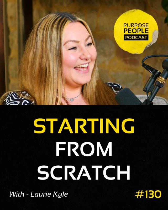 Join us for the latest episode of the Purpose People Podcast, where Laurie Kyle shares her inspiring transition from the corporate world to entrepreneurship, highlighting the importance of creativity, self-development, and networking along the journey.

Join the conversation: youtube.com/@purposepeople
Also available on Spotify and Apple Podcasts.

#Podcast #PurposePeople #Entrepeneurship #Creativity #SelfDevelopment #Networking #Journey #Storytelling